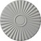 Ekena Millwork Shakuras Ceiling Medallion (For Canopies up to 5"), Hand-Painted Frost, 19 3/4"OD x 1 3/8"P CM20SHFRF - alternate 1